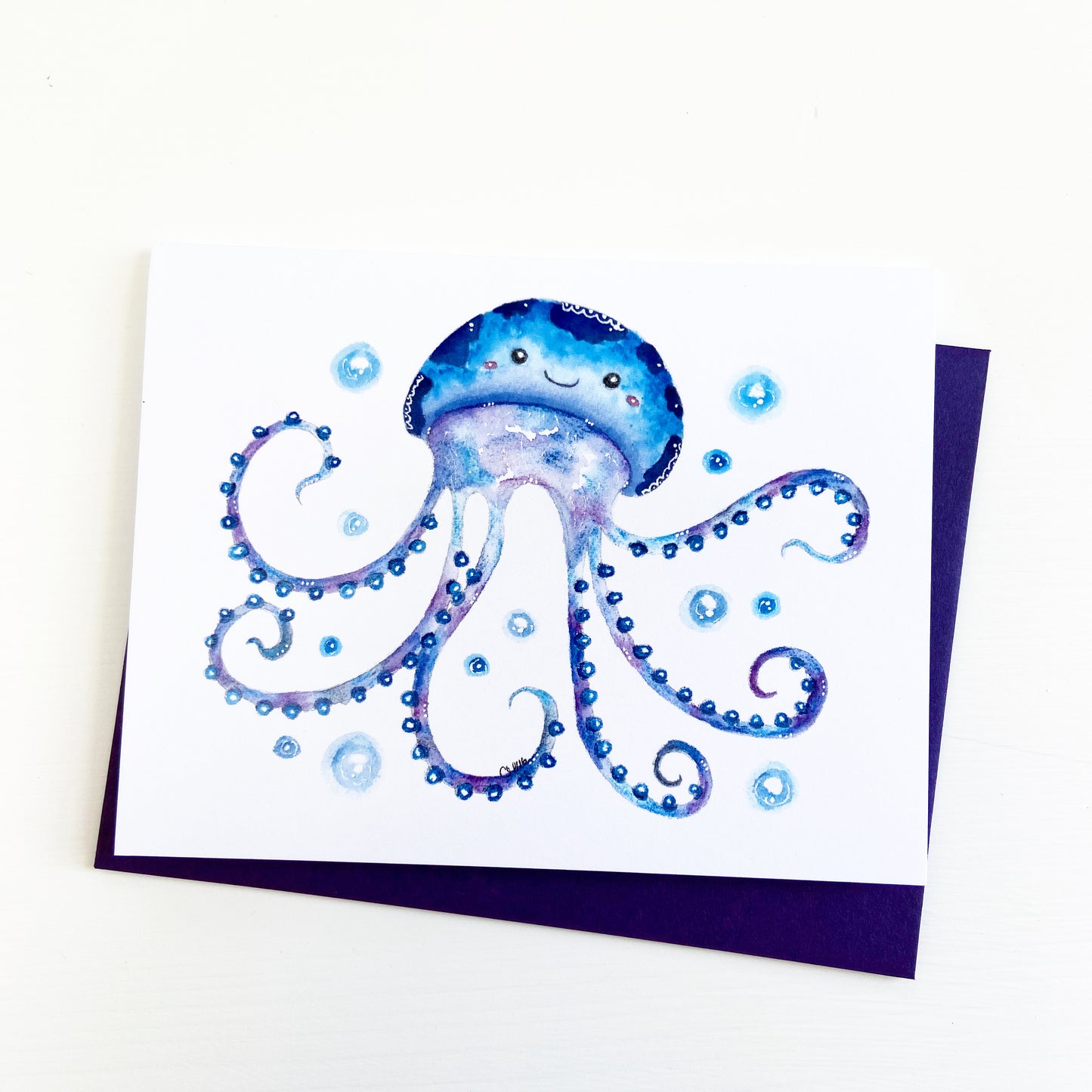 Jellyfish Greeting Card