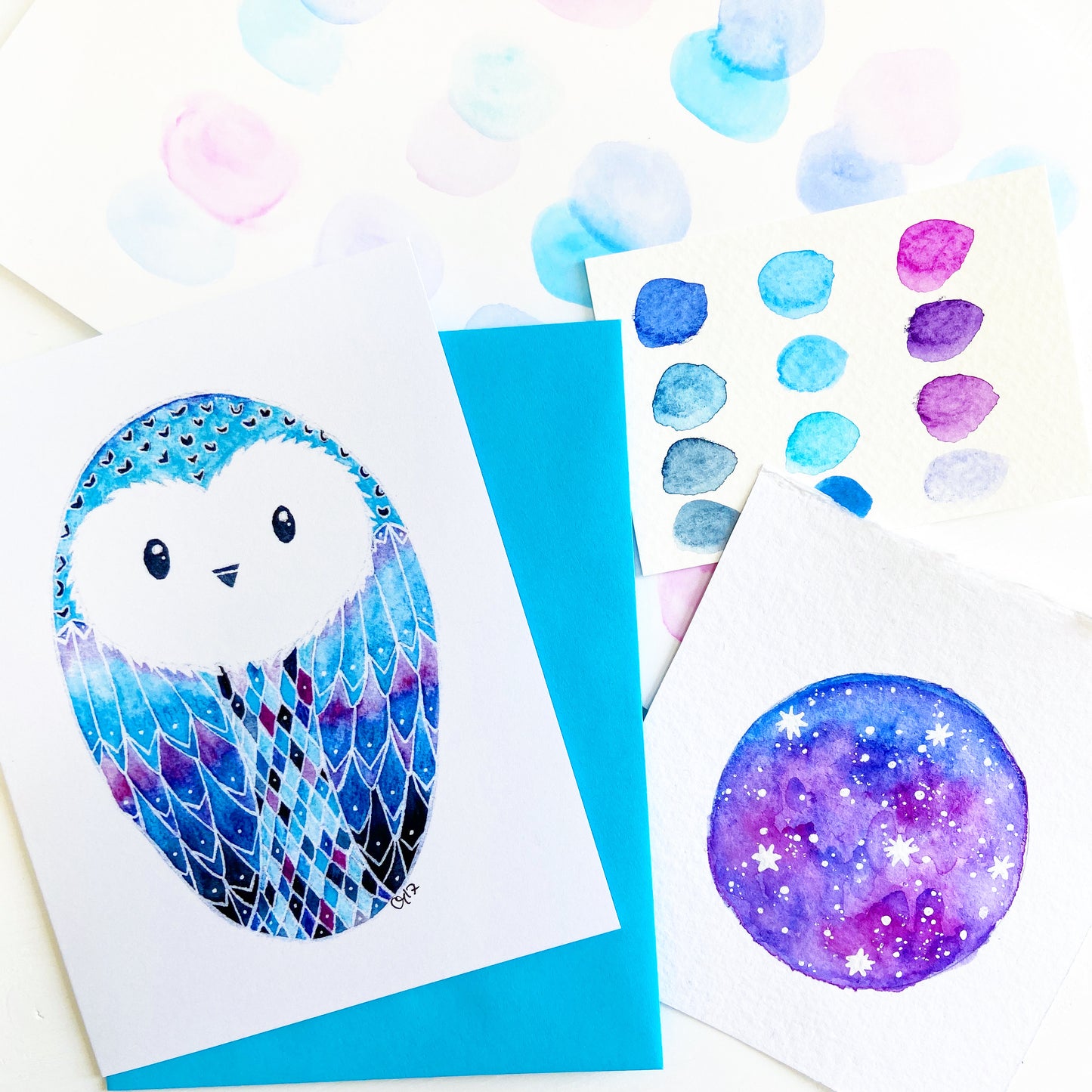 The Watchful Owl Greeting Card
