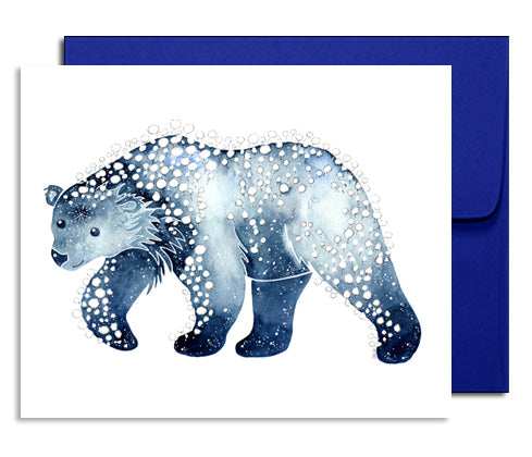 Frost Bear Greeting Card