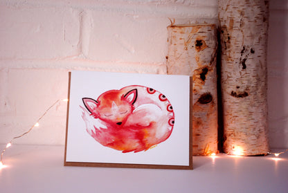 Red Fox Greeting Card