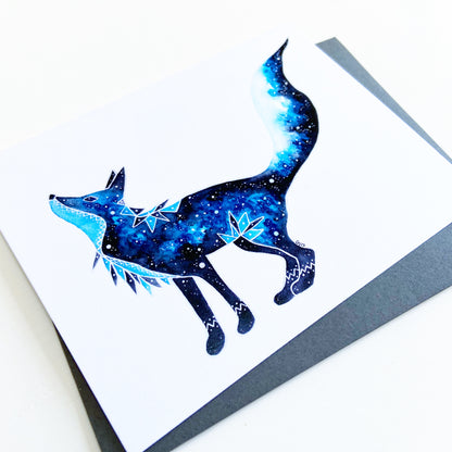The Winter Fox Greeting Card