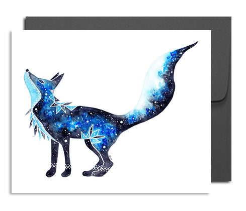 The Winter Fox Greeting Card